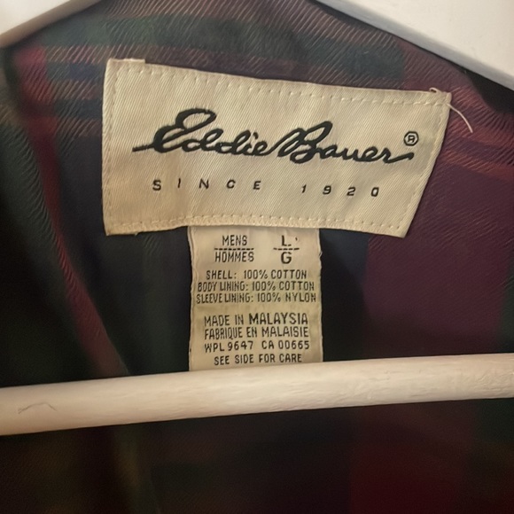 Beige Eddie Bauer work jacket - Picture 2 of 4